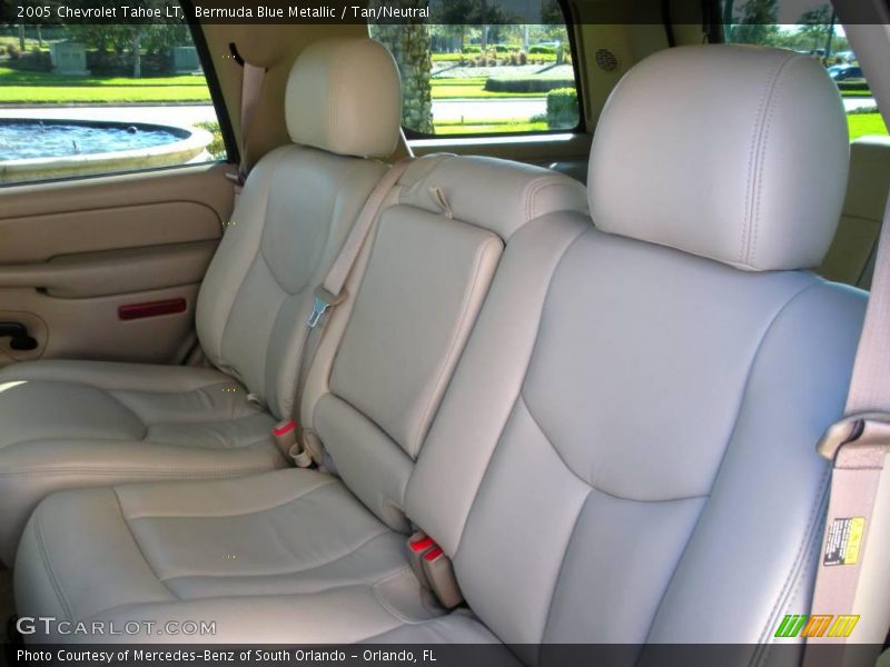 Bermuda Blue Metallic / Tan/Neutral 2005 Chevrolet Tahoe LT