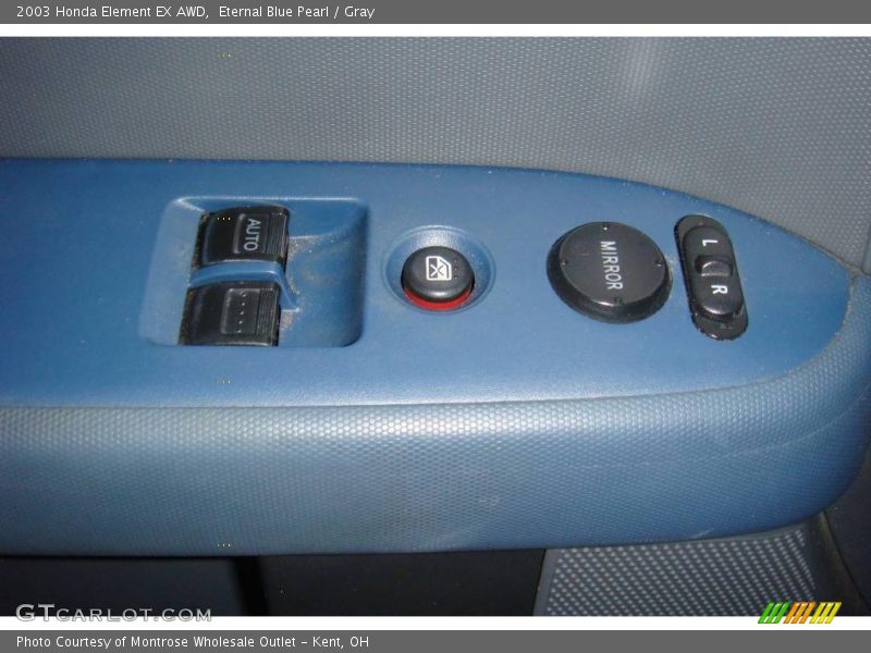 Eternal Blue Pearl / Gray 2003 Honda Element EX AWD
