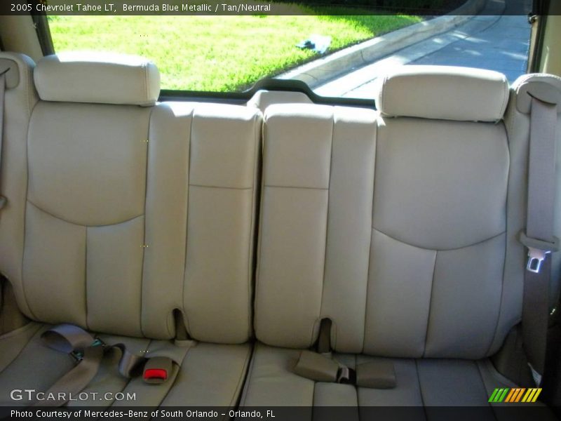 Bermuda Blue Metallic / Tan/Neutral 2005 Chevrolet Tahoe LT