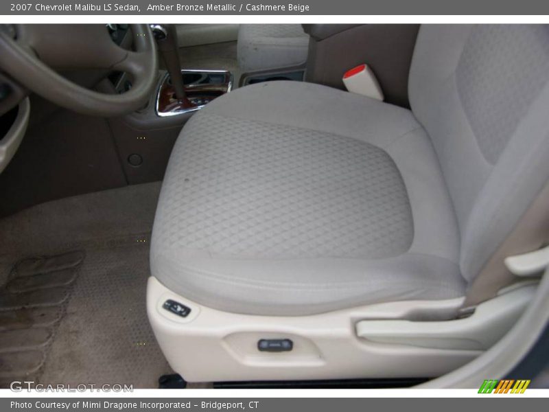 Amber Bronze Metallic / Cashmere Beige 2007 Chevrolet Malibu LS Sedan
