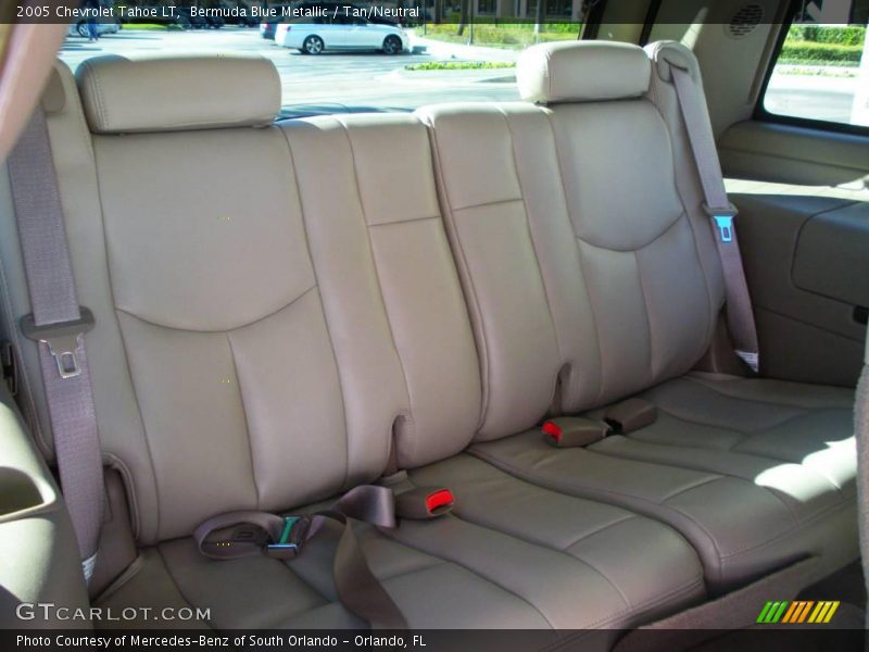 Bermuda Blue Metallic / Tan/Neutral 2005 Chevrolet Tahoe LT