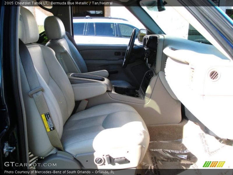 Bermuda Blue Metallic / Tan/Neutral 2005 Chevrolet Tahoe LT