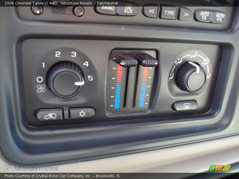 Sandstone Metallic / Tan/Neutral 2006 Chevrolet Tahoe LS 4WD