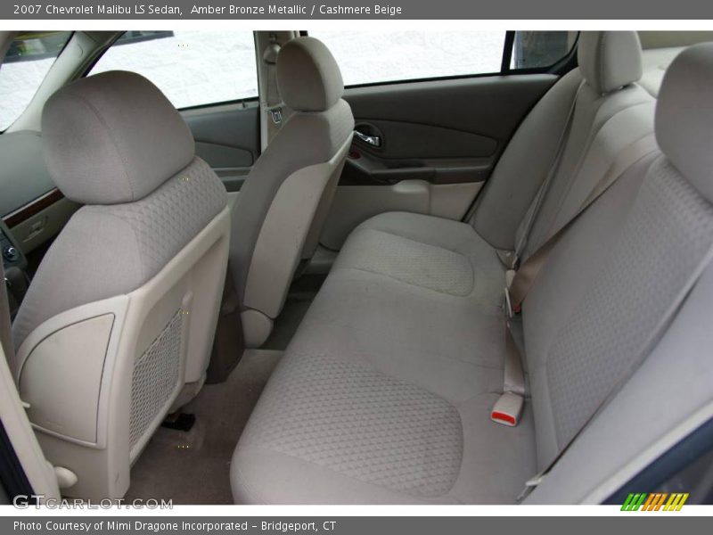 Amber Bronze Metallic / Cashmere Beige 2007 Chevrolet Malibu LS Sedan