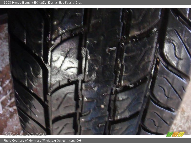 Eternal Blue Pearl / Gray 2003 Honda Element EX AWD