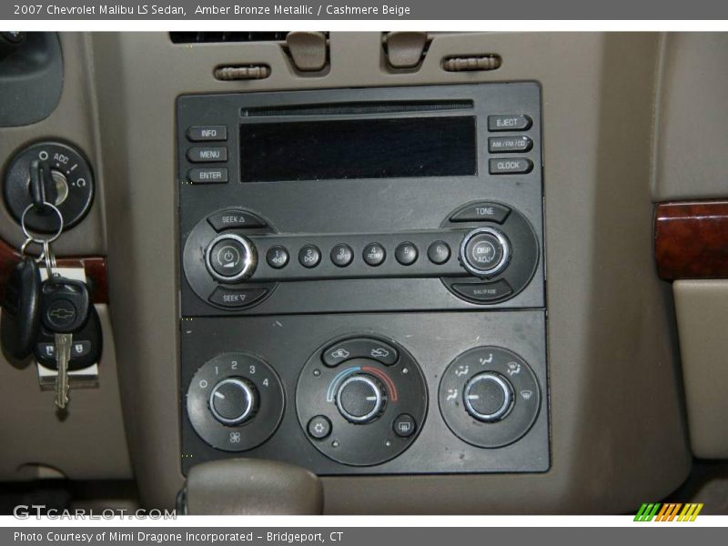 Amber Bronze Metallic / Cashmere Beige 2007 Chevrolet Malibu LS Sedan
