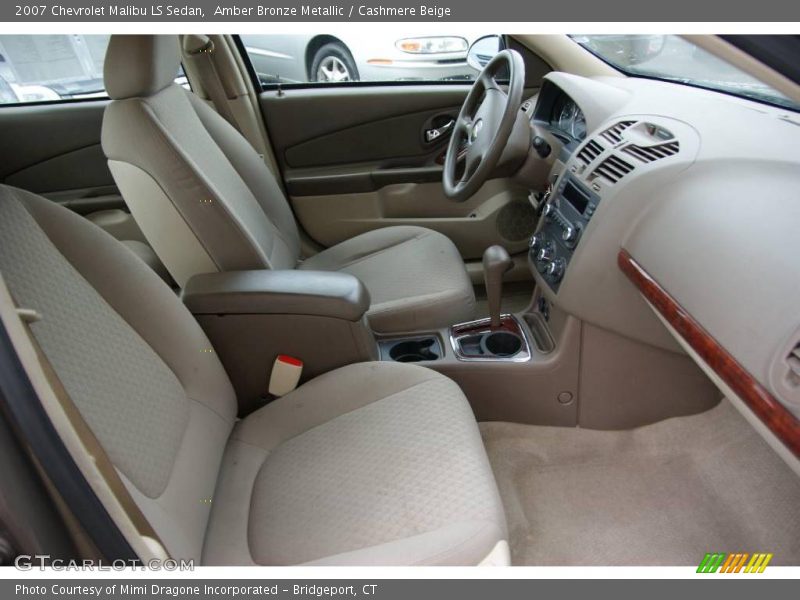 Amber Bronze Metallic / Cashmere Beige 2007 Chevrolet Malibu LS Sedan