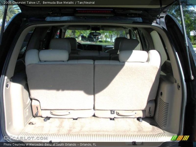 Bermuda Blue Metallic / Tan/Neutral 2005 Chevrolet Tahoe LT