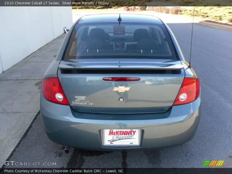 Silver Moss Metallic / Ebony 2010 Chevrolet Cobalt LT Sedan