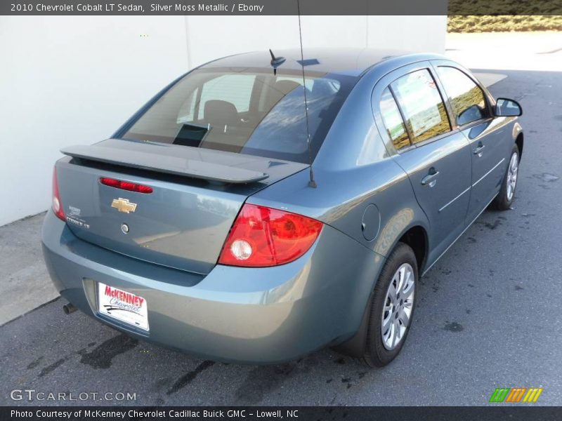 Silver Moss Metallic / Ebony 2010 Chevrolet Cobalt LT Sedan
