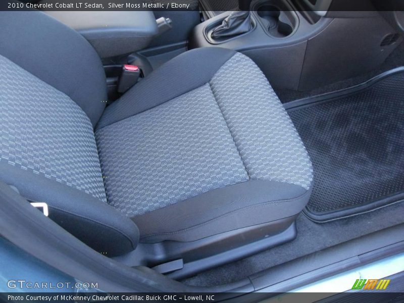 Silver Moss Metallic / Ebony 2010 Chevrolet Cobalt LT Sedan