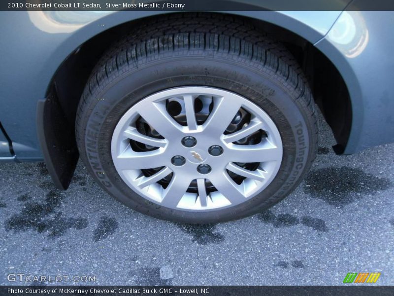Silver Moss Metallic / Ebony 2010 Chevrolet Cobalt LT Sedan