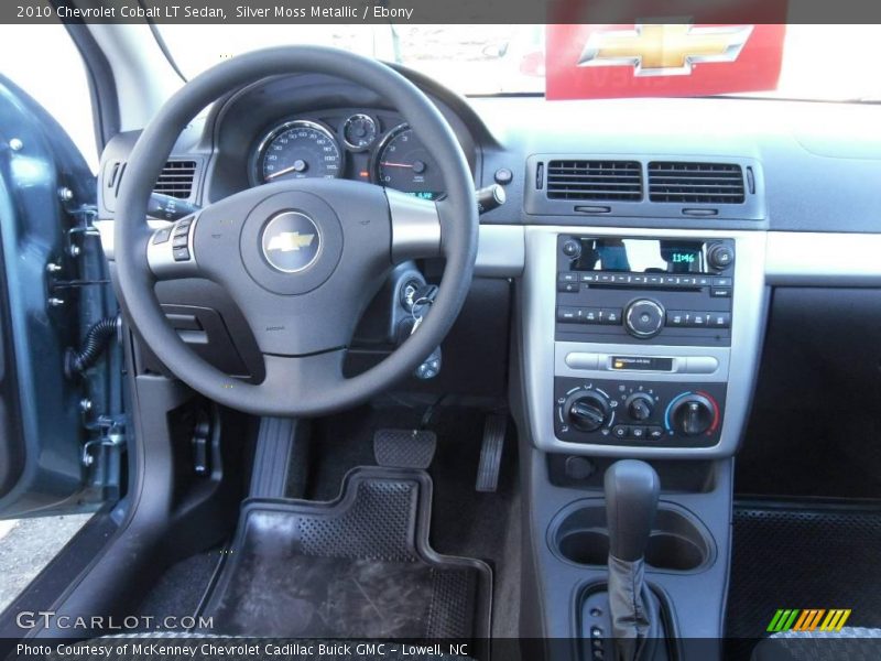 Silver Moss Metallic / Ebony 2010 Chevrolet Cobalt LT Sedan
