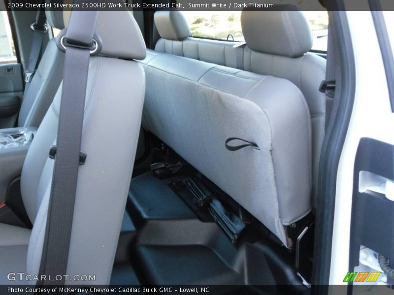 Summit White / Dark Titanium 2009 Chevrolet Silverado 2500HD Work Truck Extended Cab
