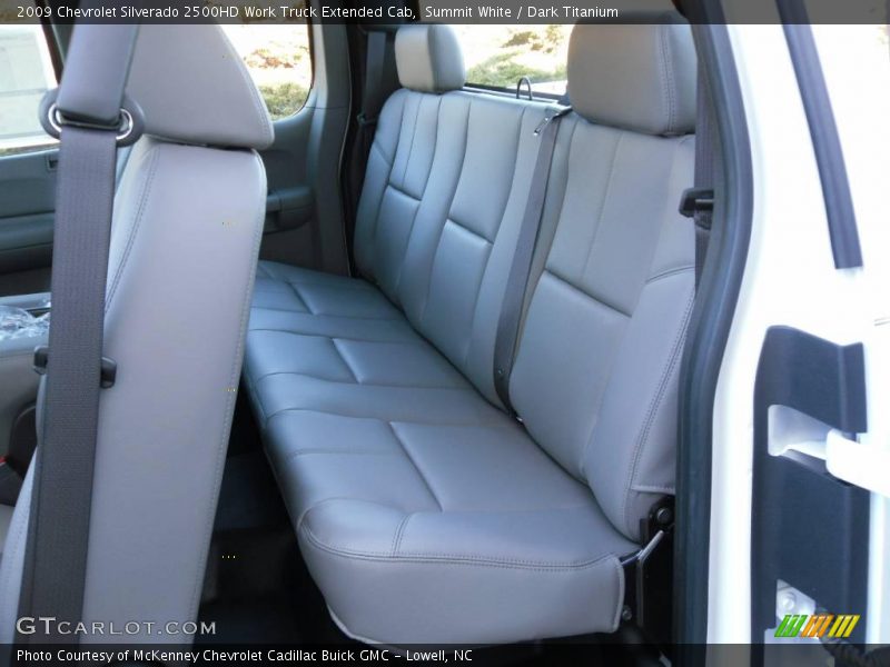 Summit White / Dark Titanium 2009 Chevrolet Silverado 2500HD Work Truck Extended Cab