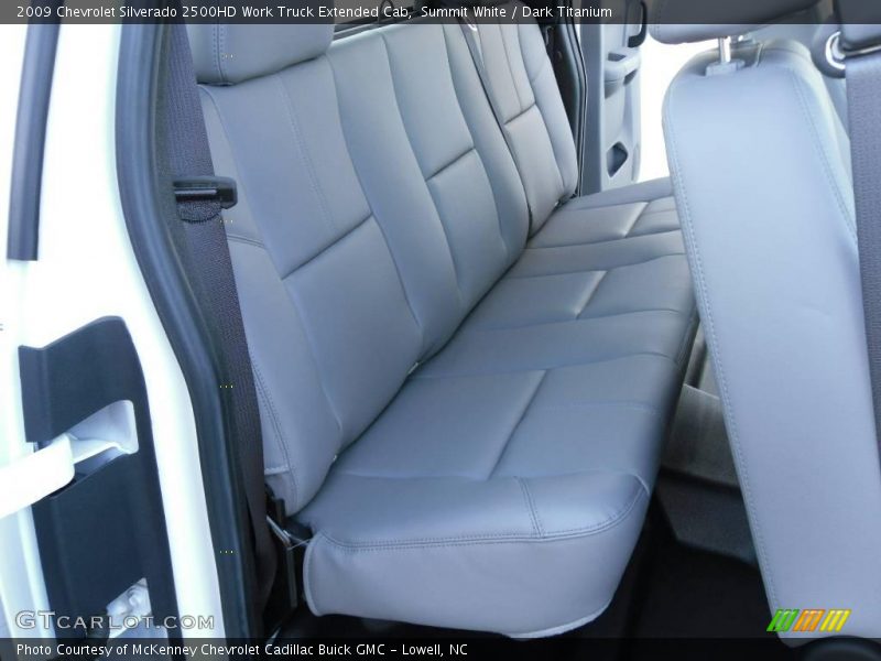 Summit White / Dark Titanium 2009 Chevrolet Silverado 2500HD Work Truck Extended Cab