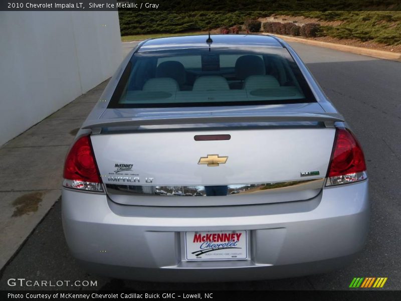 Silver Ice Metallic / Gray 2010 Chevrolet Impala LT