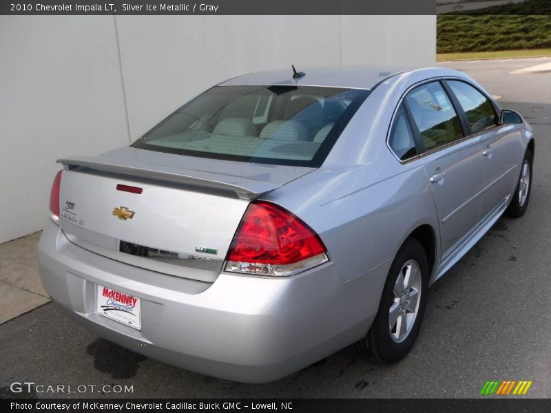 Silver Ice Metallic / Gray 2010 Chevrolet Impala LT