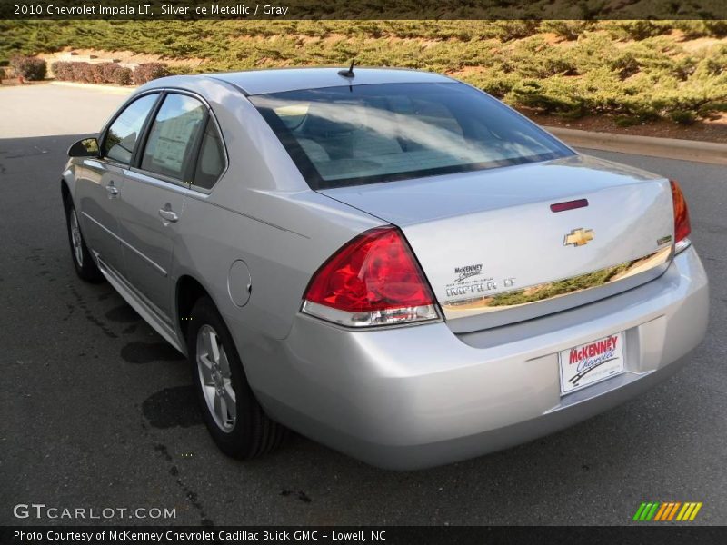 Silver Ice Metallic / Gray 2010 Chevrolet Impala LT