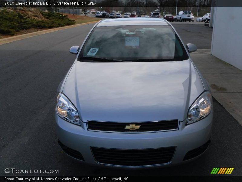 Silver Ice Metallic / Gray 2010 Chevrolet Impala LT