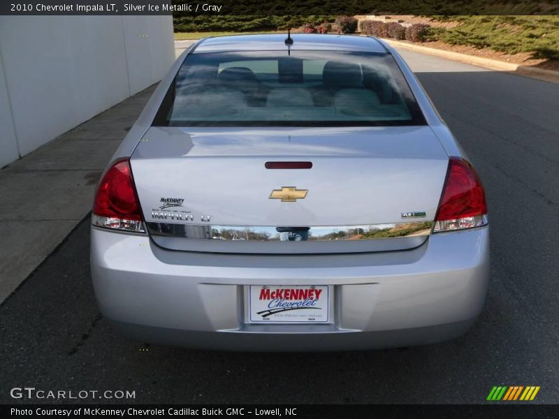 Silver Ice Metallic / Gray 2010 Chevrolet Impala LT