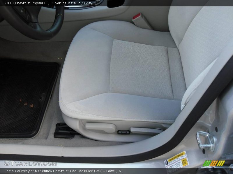 Silver Ice Metallic / Gray 2010 Chevrolet Impala LT