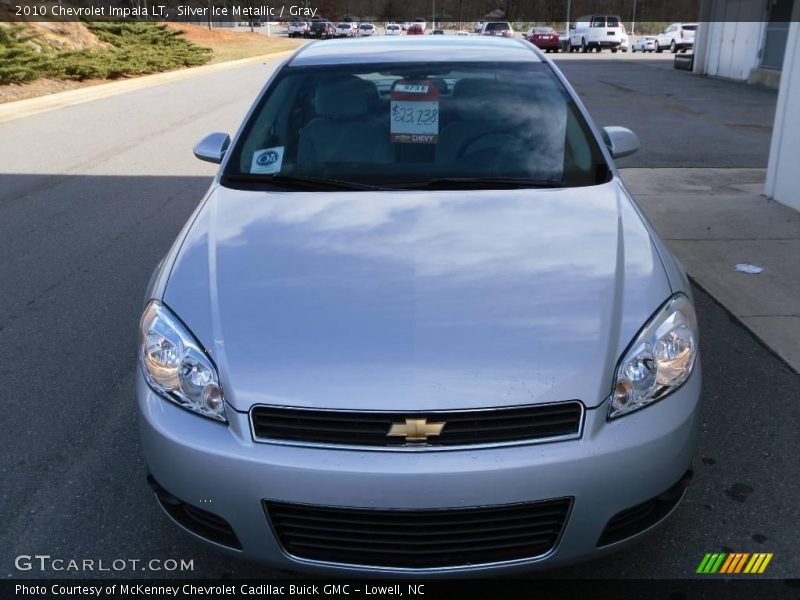 Silver Ice Metallic / Gray 2010 Chevrolet Impala LT