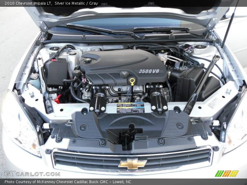 Silver Ice Metallic / Gray 2010 Chevrolet Impala LT