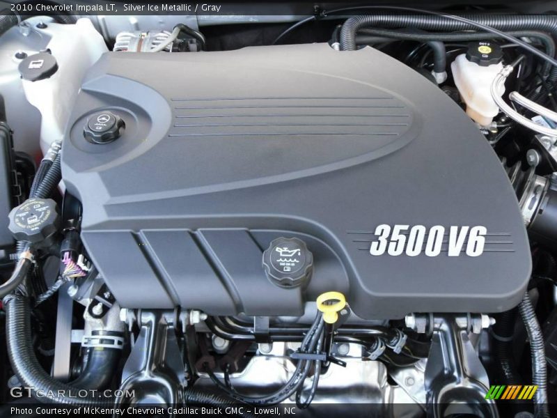 Silver Ice Metallic / Gray 2010 Chevrolet Impala LT