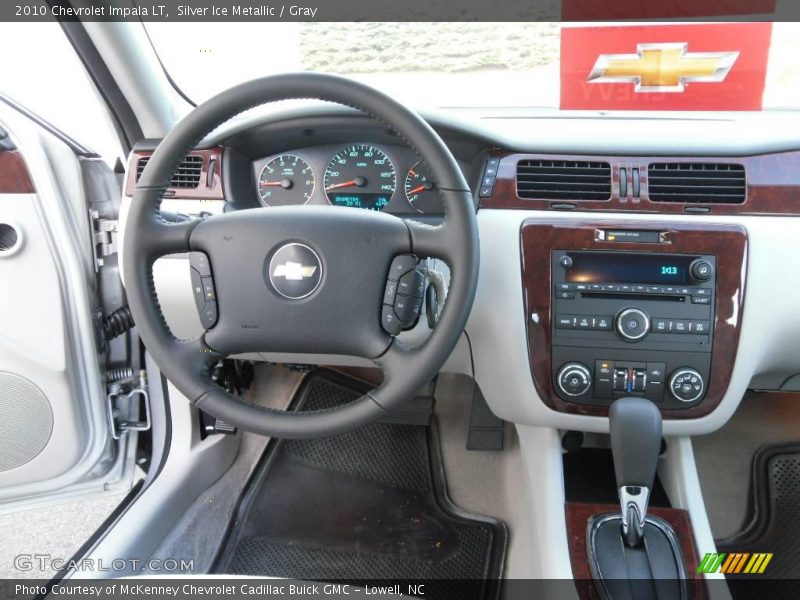 Silver Ice Metallic / Gray 2010 Chevrolet Impala LT