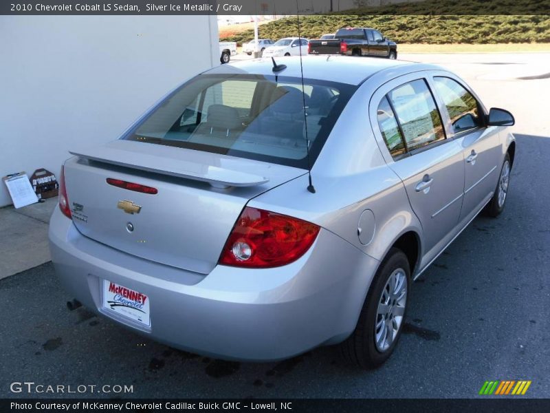 Silver Ice Metallic / Gray 2010 Chevrolet Cobalt LS Sedan