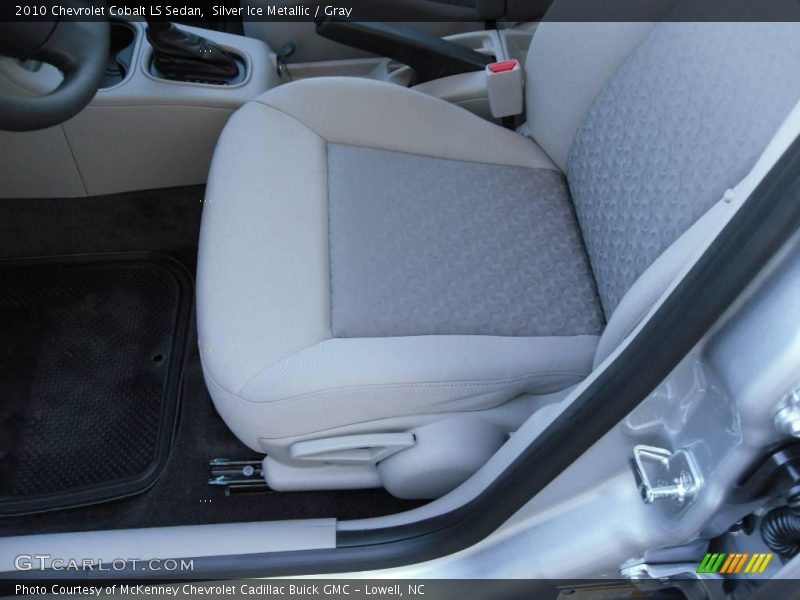 Silver Ice Metallic / Gray 2010 Chevrolet Cobalt LS Sedan