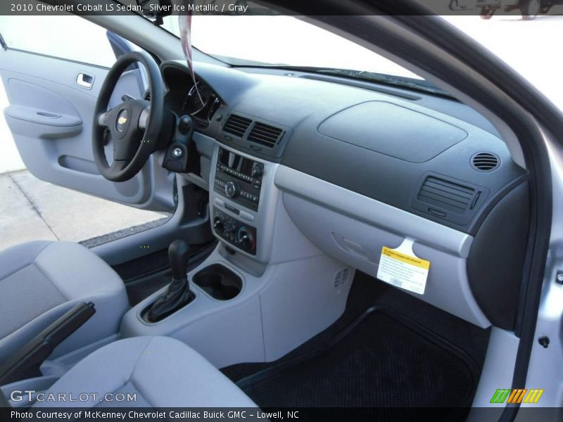 Silver Ice Metallic / Gray 2010 Chevrolet Cobalt LS Sedan