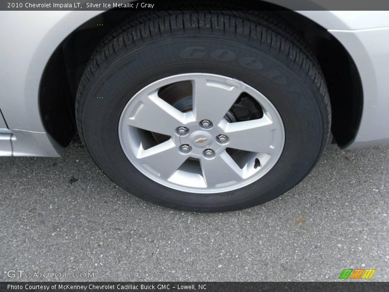 Silver Ice Metallic / Gray 2010 Chevrolet Impala LT
