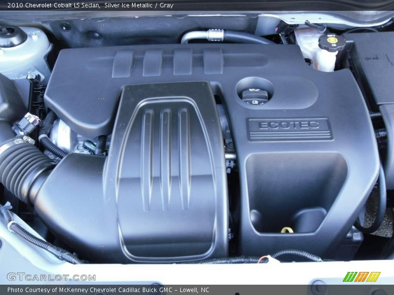 Silver Ice Metallic / Gray 2010 Chevrolet Cobalt LS Sedan