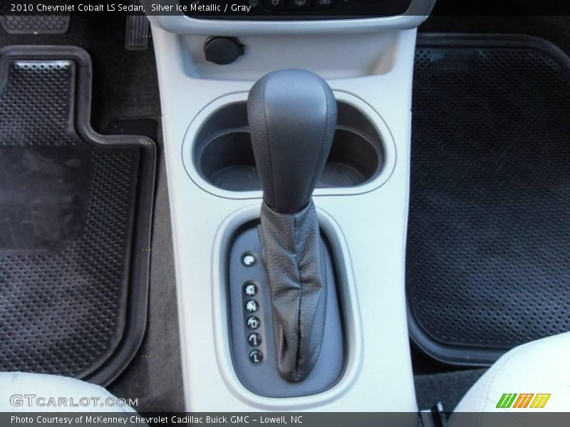 Silver Ice Metallic / Gray 2010 Chevrolet Cobalt LS Sedan