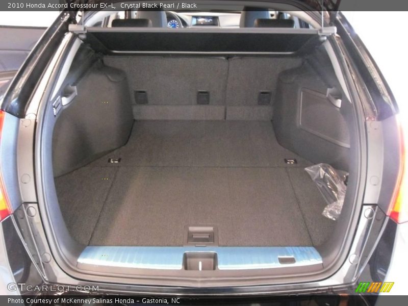 Crystal Black Pearl / Black 2010 Honda Accord Crosstour EX-L