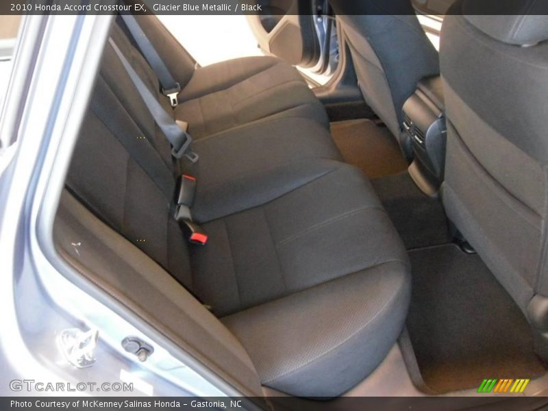 Glacier Blue Metallic / Black 2010 Honda Accord Crosstour EX