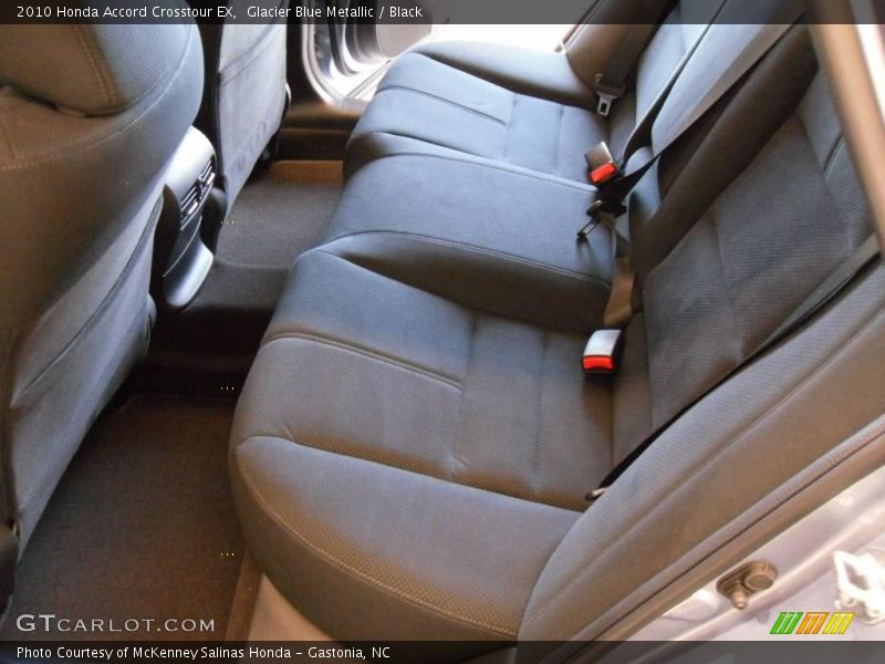 Glacier Blue Metallic / Black 2010 Honda Accord Crosstour EX