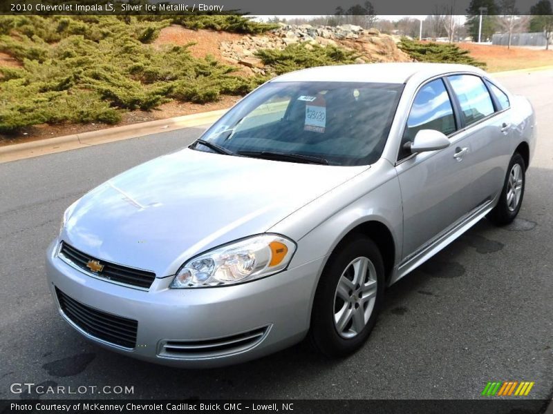 Silver Ice Metallic / Ebony 2010 Chevrolet Impala LS