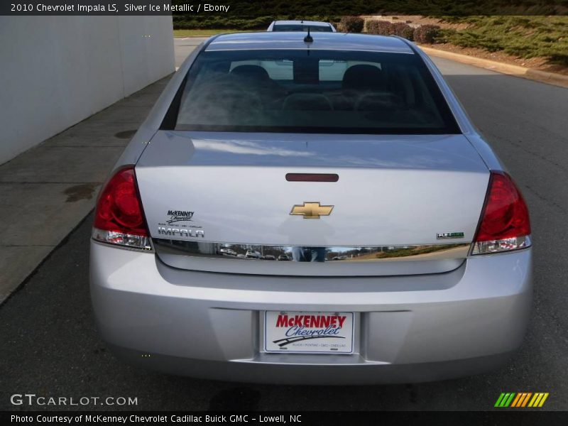 Silver Ice Metallic / Ebony 2010 Chevrolet Impala LS