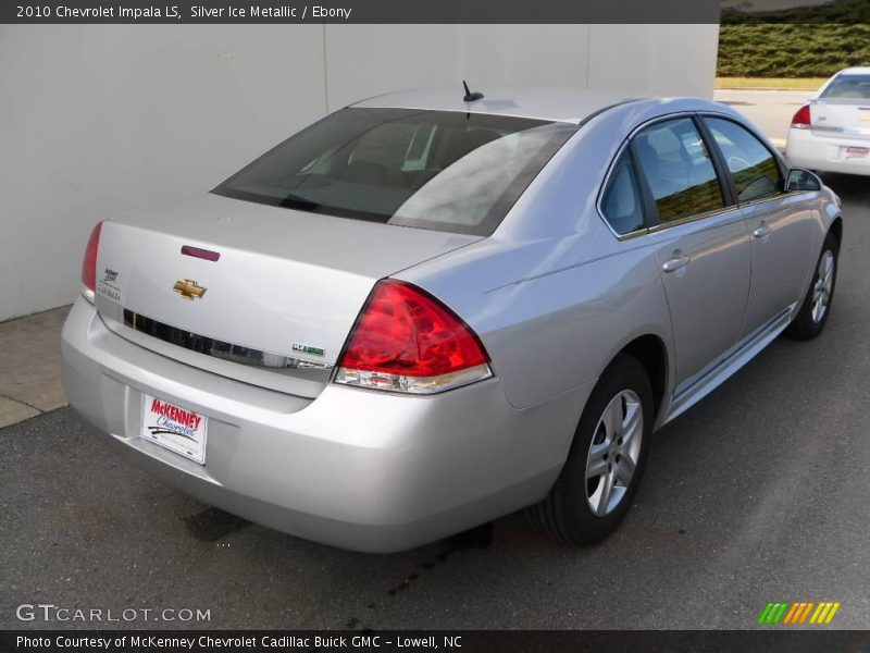 Silver Ice Metallic / Ebony 2010 Chevrolet Impala LS