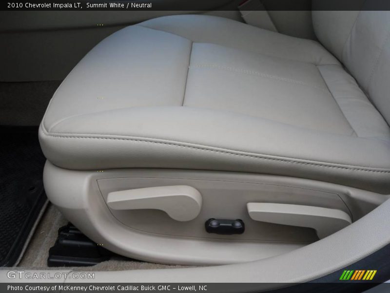 Summit White / Neutral 2010 Chevrolet Impala LT