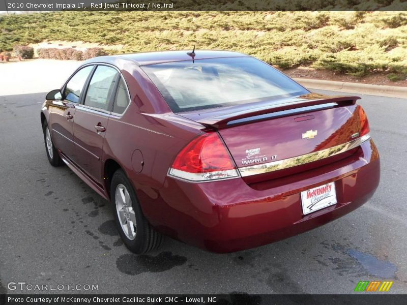 Red Jewel Tintcoat / Neutral 2010 Chevrolet Impala LT