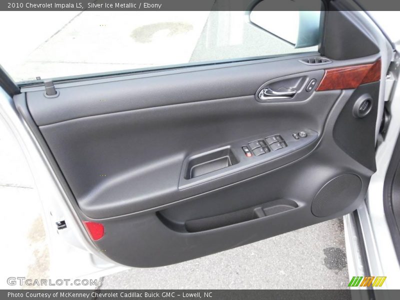 Silver Ice Metallic / Ebony 2010 Chevrolet Impala LS