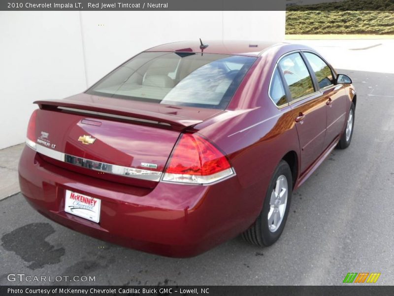 Red Jewel Tintcoat / Neutral 2010 Chevrolet Impala LT
