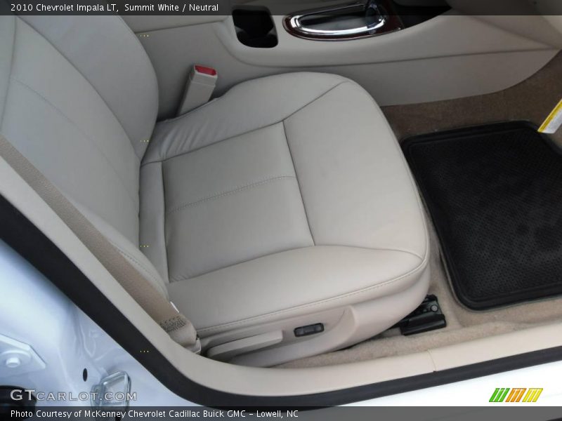 Summit White / Neutral 2010 Chevrolet Impala LT