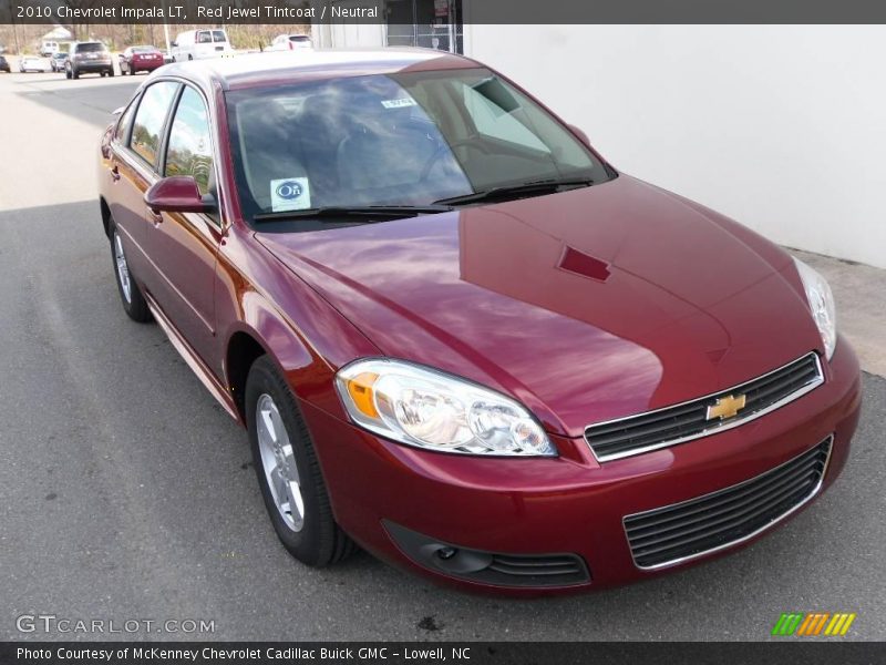 Red Jewel Tintcoat / Neutral 2010 Chevrolet Impala LT
