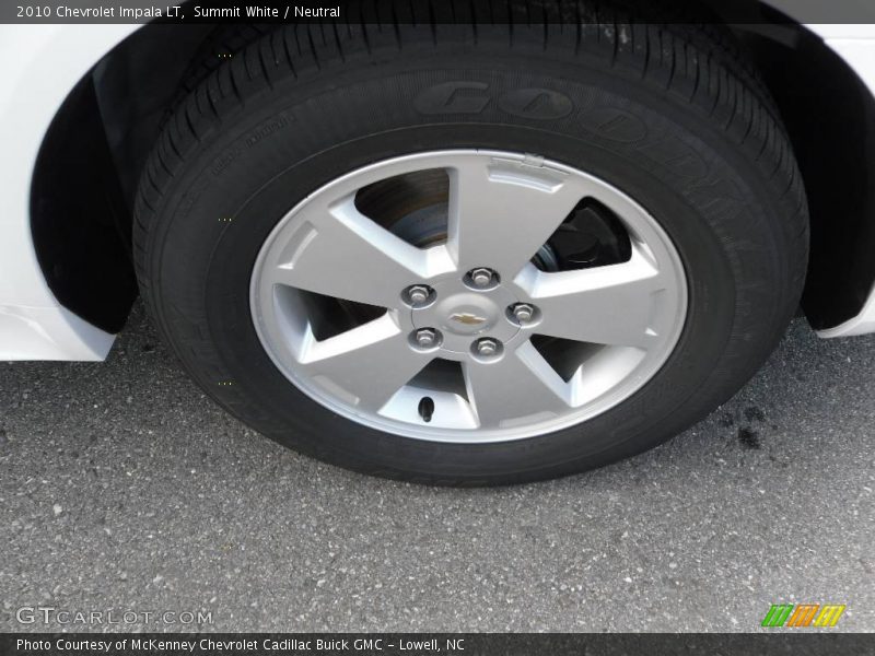 Summit White / Neutral 2010 Chevrolet Impala LT