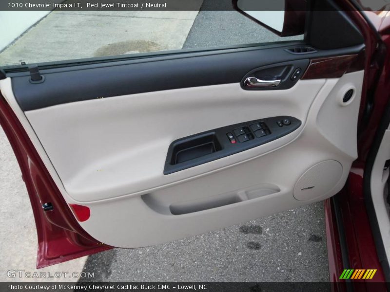 Red Jewel Tintcoat / Neutral 2010 Chevrolet Impala LT